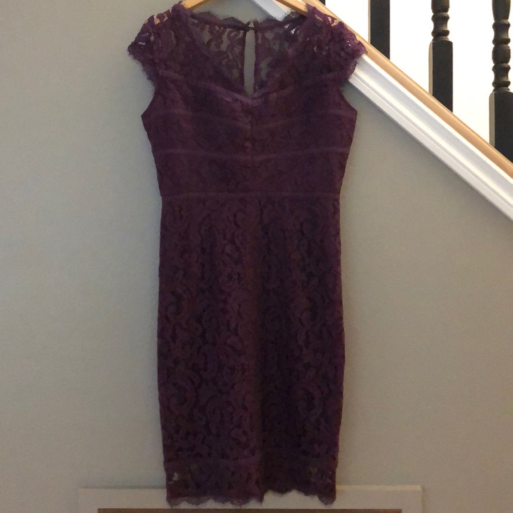 Purple Adrianna Papell Dress